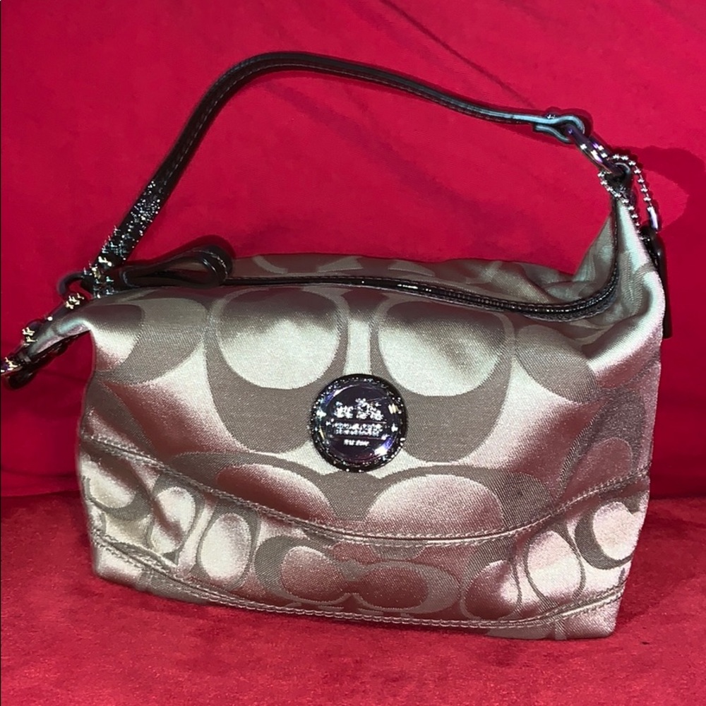 Coach signature collection mini purse